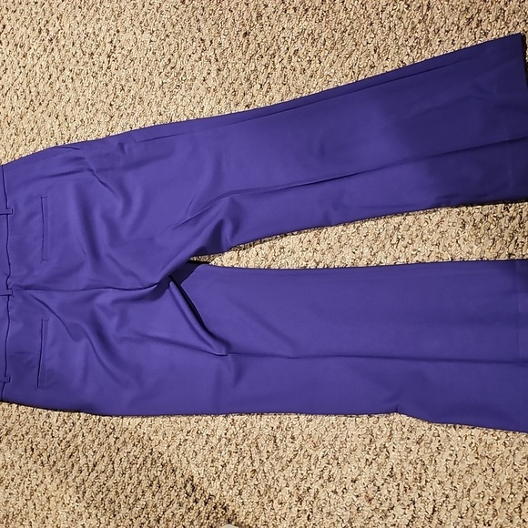 New BANANA REPUBLIC Purple PANTS.....size 14..free Shipping - Picture 6 of 7